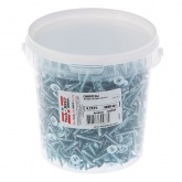 Саморез по металлу Tech-KREP СММ 4.2х25 со сверлом с прессшайбой [ведро 1000шт]