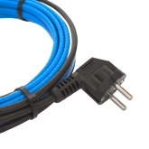 Греющий саморегулирующийся кабель EKF 15 Вт/м для обогрева трубопроводов StopFrost Inside 5м