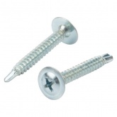 Саморез с прессшайбой Kranz ПШС 4.2х32 сверло [200 шт/уп]