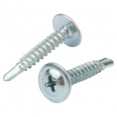 Саморез с прессшайбой Kranz ПШС 4.2х25 сверло [200 шт/уп]