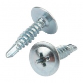 Саморез с прессшайбой Kranz ПШС 4.2х19 сверло [250 шт/уп]