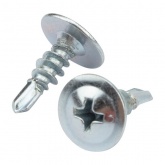 Саморез с прессшайбой Kranz ПШС 4.2х13 сверло [200 шт/уп]