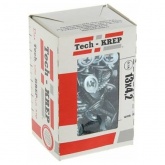 Саморез по металлу Tech-KREP СММ 4.2х13 острый с прессшайбой [коробка 200шт]