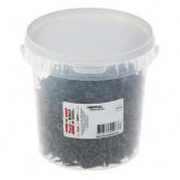 Саморез гипсокартон-металл Tech-KREP СГМ 4.2х90 черные с частой резьбой [ведро 100шт]