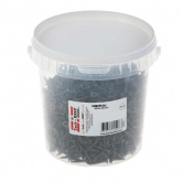 Саморез гипсокартон-металл Tech-KREP СГМ 4.2х65 черные с частой резьбой [ведро 250шт]