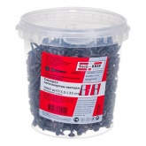 Саморез гипсокартон-металл Tech-KREP СГМ 3.5х35 черные с частой резьбой [ведро 1000шт]