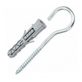 Дюбель Kranz 10 с полукольцом [упак.50шт]