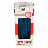 Дюбель Tech-KREP 8х80 распорный Чапай универсальный полипропилен [коробка 50шт]