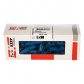 Дюбель Tech-KREP 6х30 распорный Чапай универсальный полипропилен [коробка 100шт]