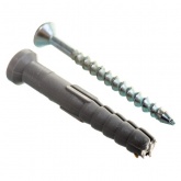 Дюбель-гвоздь Tech-KREP 6х40 SM-L потайной бортик полипропилен [ведро 500шт]