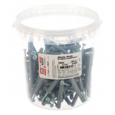 Дюбель-гвоздь Tech-KREP 6х60 SM-L потайной бортик полипропилен [ведро 100шт]