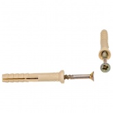 Дюбель-гвоздь 6х40 SMX-L потайной бортик нейлон [упаковка 2000шт] Tech-KREP