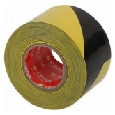 Лента клейкая Сила STHW-2548YB Разметочная 25м x 48мм x 0.15мм жёлто-черная