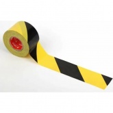 Лента клейкая Сила STHW-2548YB Разметочная 25м x 48мм x 0.15мм жёлто-черная