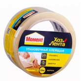Упаковочная клеящая Хозлента Момент 48мм х 66м 1918972 / 4600611241098