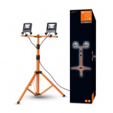 Два светодиодных прожектора на стойке Ledvance LED Worklight 2X20W 840 Tripod IP65