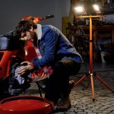 Два светодиодных прожектора на стойке Ledvance LED Worklight 2X20W 840 Tripod IP65