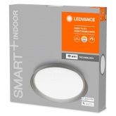 Светильник светодиодный Ledvance Smart WIFI Orbis Plate RD TW GR 26W 3000-6500K 220V 2400Lm 430mm