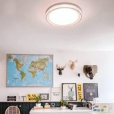 Светильник светодиодный Ledvance Smart WIFI Orbis Eye RD TW WT 34W 3000-6500K 220V 3200Lm 490mm