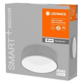 Светильник светодиодный Ledvance Smart WIFI Orbis CYLNR RD TW GR 26W 3000-6500K 220V 2490Lm 450mm
