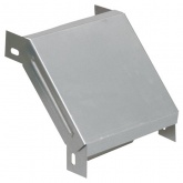 Поворот 90° ИЭК вертикальный внутренний с крышкой для кабельных лотков 80х500 мм