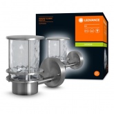 Настенный светильник Ledvance Endura Classic Post UP E27 IP44 212x127x195mm стальной