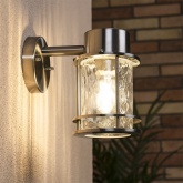 Настенный светильник Ledvance Endura Classic Post Down E27 IP44 212x127x195mm стальной