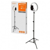 Лампа кольцевая LED Mobile Camera Light Ring 2100 6W USB клипса для телефона сэлфи тренога L2.4m