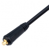 Сварочный кабель Rexant с электрододержателем, 16мм2, 200А, вилка СКР 10-25, 3м,