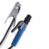 Комплект сварочных проводов Rexant, вилка СКР 10-25, 25мм2, 3 м,