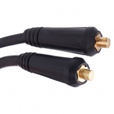 Комплект сварочных проводов Rexant, вилка СКР 10-25, 25мм2, 5м,