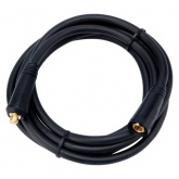 Удлинитель сварочного кабеля Rexant, штекер-гнездо, вилка СКР 10-25, 25мм2, 3м,