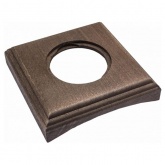 Рамка 1-я под диаметр бревна 260мм скрытый монтаж Bironi Шедель, дерево Винтаж квадрат