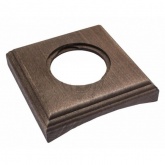 Рамка 1-я под диаметр бревна 240мм скрытый монтаж Bironi Шедель, дерево Винтаж квадрат