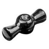 Ручка выключателя Bironi Лизетта/Шедель пластик черный