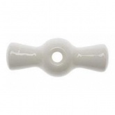 Ручка выключателя Bironi Лизетта/Шедель фарфор белый