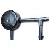 Тройник соединительный Bironi для трубы декоративной ПВХ диаметр 16 мм серебряный век [упак. 5шт]