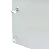 Щит металлический влагозащищенный белый ЩМП IP66, с монтажной платой 600х600х300