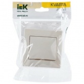Выключатель 1-клавишный Generica КВАРТА 10А IP44 кремовый (ВС10-1-0-ККм-44)