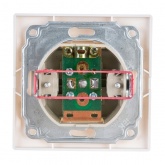 Розетка TV оконечная Generica КВАРТА белый (РТВ10-КБ)