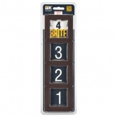 Рамка на 3 поста ИЭК BRITE стекло темная бронза (РУ-3-2-БрТБ)