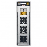 Рамка на 4 поста ИЭК BRITE стекло дымчатый (РУ-3-4-БрД)