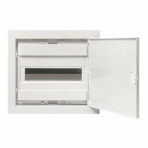 Встраиваемый силовой щит EKF PROxima Nova (1х12) 12 модулей с пластиковой дверью IP41 белый