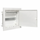 Встраиваемый силовой щит EKF PROxima Nova (1х12) 12 модулей с пластиковой дверью IP41 белый