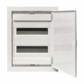 Встраиваемый силовой щит EKF PROxima Nova (2х12) 24 модуля с пластиковой дверью IP41 белый