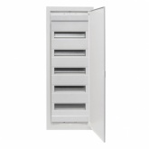 Встраиваемый силовой щит EKF PROxima Nova (5х12) 60 модулей с металлической дверью IP41 белый