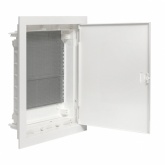 Встраиваемый слаботочный щит EKF Nova 2 ряда с пластиковой дверью IP40 белый