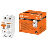 Дифференциальный автомат TDM 1П+Н C50А 30мА тип А однофазный электронный 6кА АВДТ63 (дифавтомат, АВДТ)