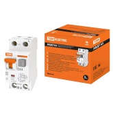 Дифференциальный автомат TDM 1П+Н C63А 30мА тип А однофазный электронный 6кА АВДТ63 (дифавтомат, АВДТ)