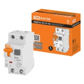 Дифференциальный автомат TDM 1П+Н В16А 10мА тип А однофазный электронный 6кА АВДТ63 (дифавтомат, АВДТ)